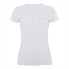 T-shirt respirant, manches courtes pour femme avec nœud d'amour éternel