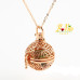 Collier diffuseur de parfum ou d’huile essentielle essentielle « Balle » avec pierre ponce de lave Collier diffuseur de parfum ou d’huile essentielle essentielle « Balle » avec pierre ponce de lave