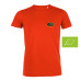 T-shirt Bio, manches courtes pour homme, unisexe 