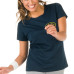 T-shirt respirant, manches courtes pour femme