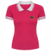 Polo, Chemise, bicolore, manches courtes pour femme
