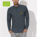 Chemise Bio de qualité, manches longues pour homme