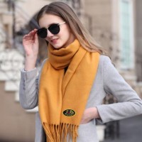 Écharpe, foulard en cachemire de qualité supérieure, unisexe